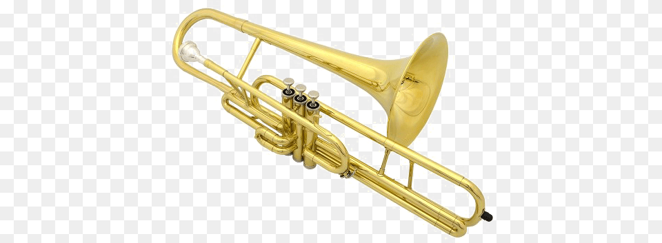 Trombone Transparent Valve Trombone, Musical Instrument, Smoke Pipe, Brass Section, Horn Png Image