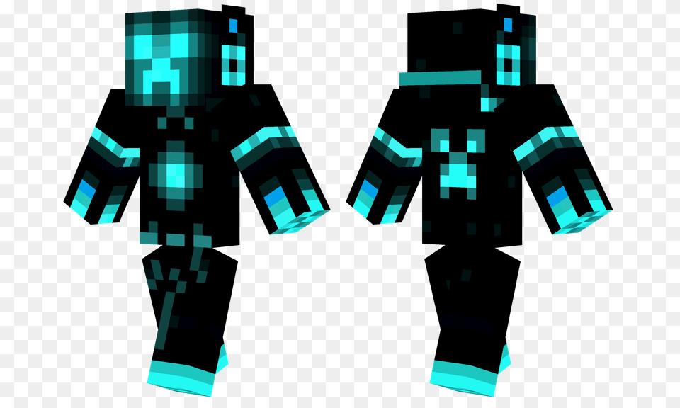 Tron Creeper Minecraft Skins, Robot Png