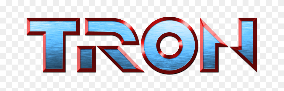 Tron Logo Image, Text, Art, Blackboard Free Transparent Png