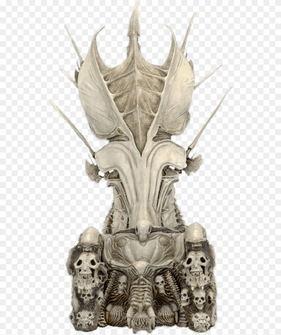 Trono Predator Neca Predator Throne, Accessories, Art, Ornament, Person Png