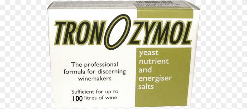 Tronozymol Yeast Nutrient And Energiser Salts Ritchies Tronozymol Yeast Nutrient 100g Home Brew, Book, Publication, Box, Cardboard Free Png Download