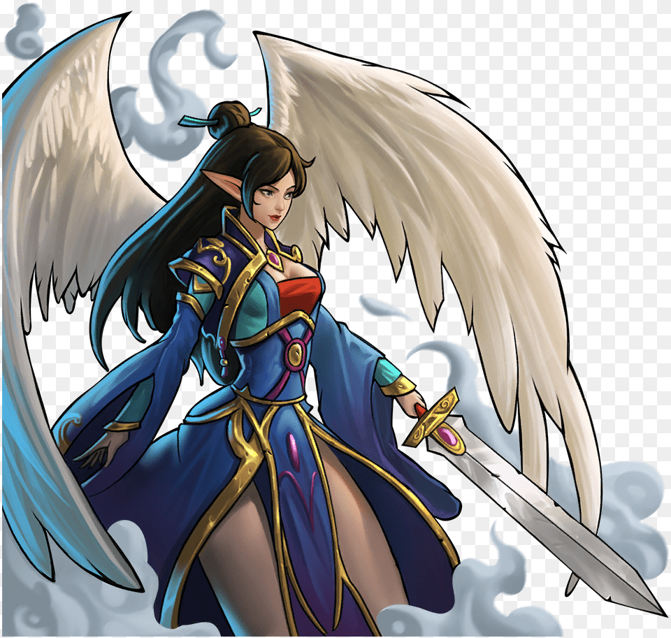 Troop Spellblade Cartoon, Adult, Female, Person, Woman Free Transparent Png