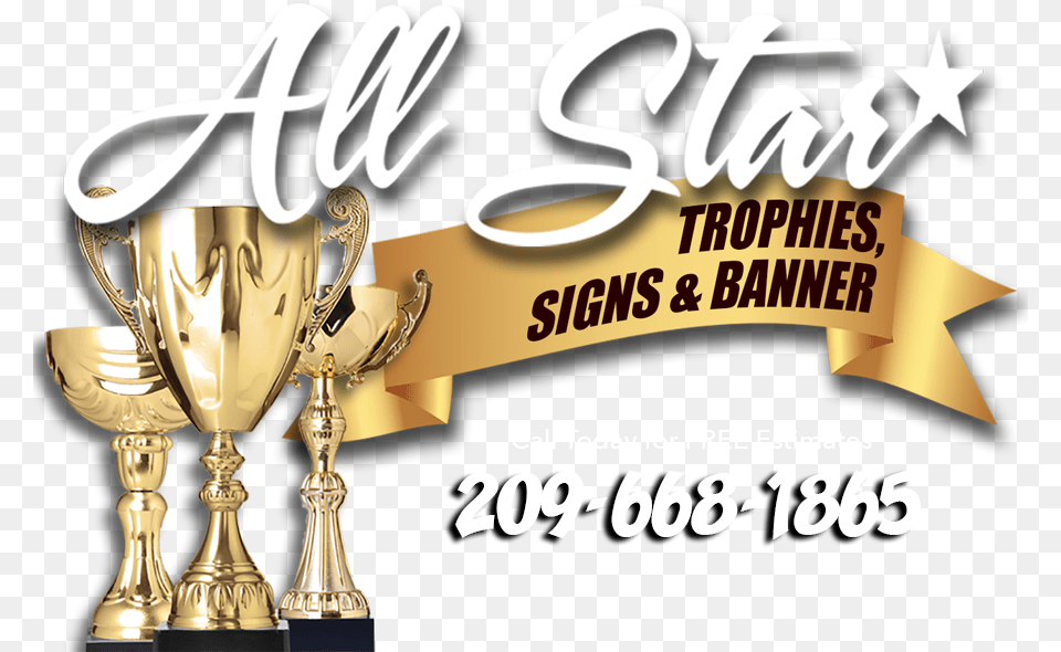 Trophies Banner, Trophy Free Png Download