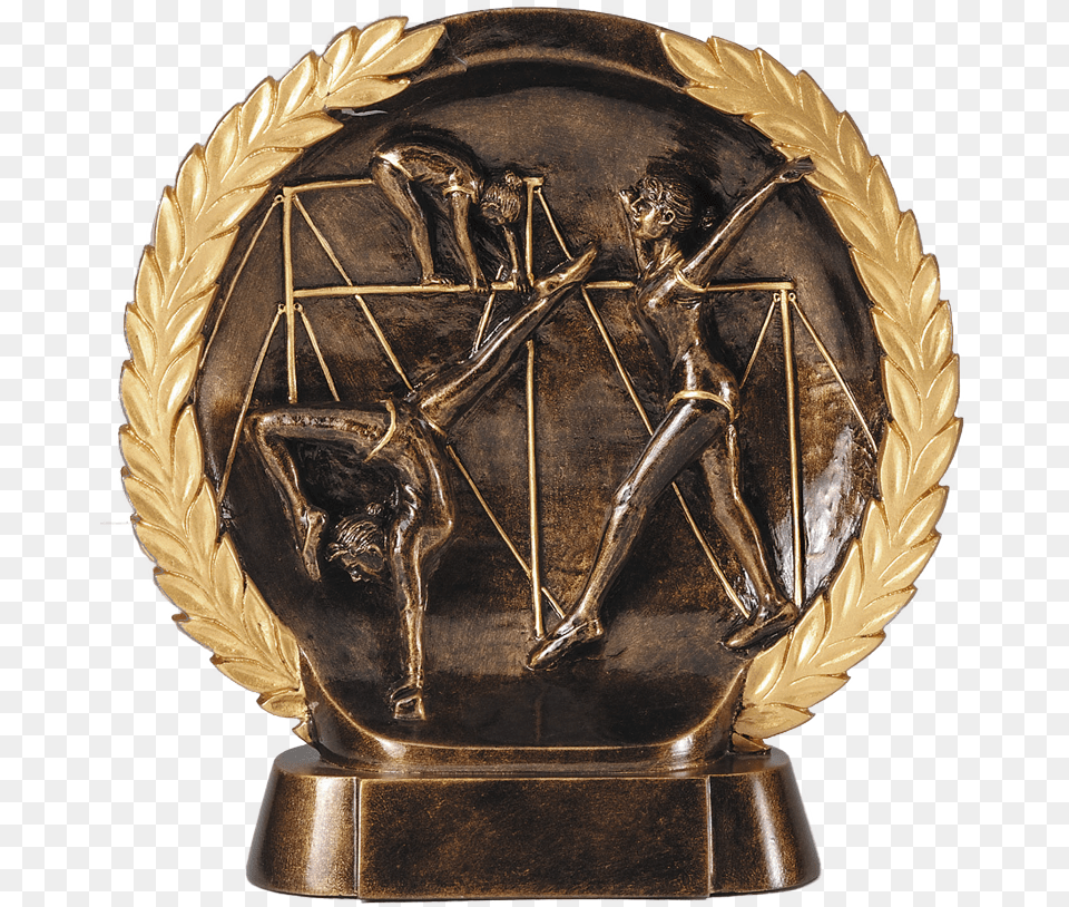 Trophy, Bronze, Adult, Male, Man Png