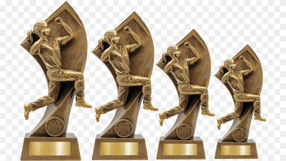 Trophy, Bronze, Person, Gold Png