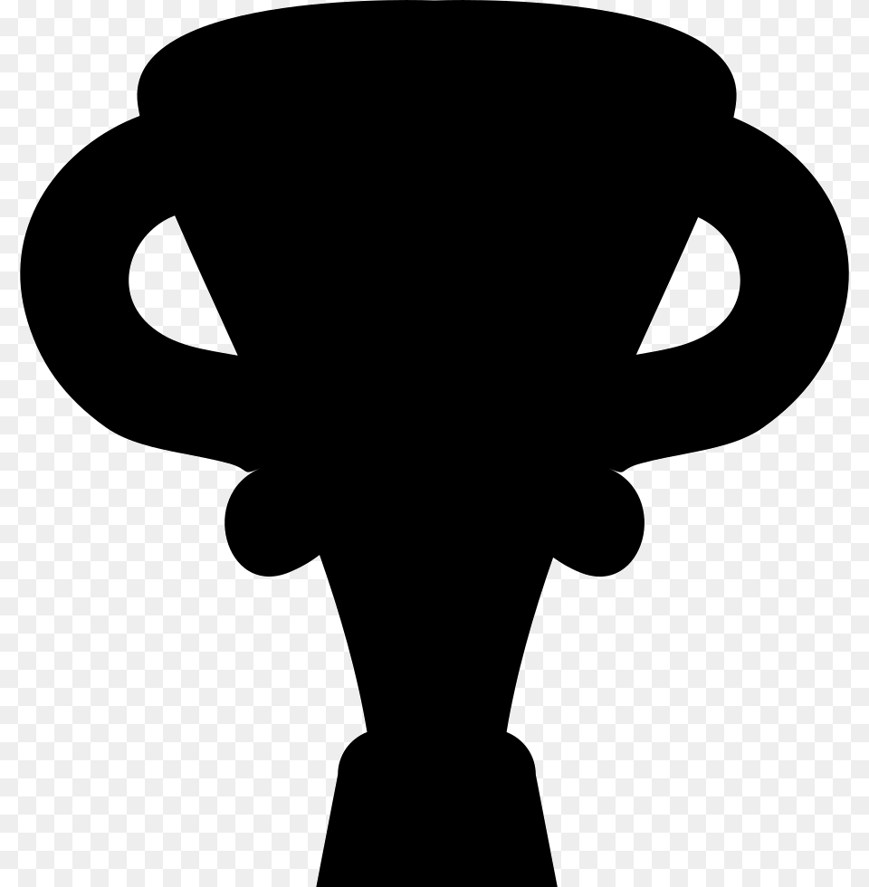Trophy Black Side View Silhouette Icon Download Free Png