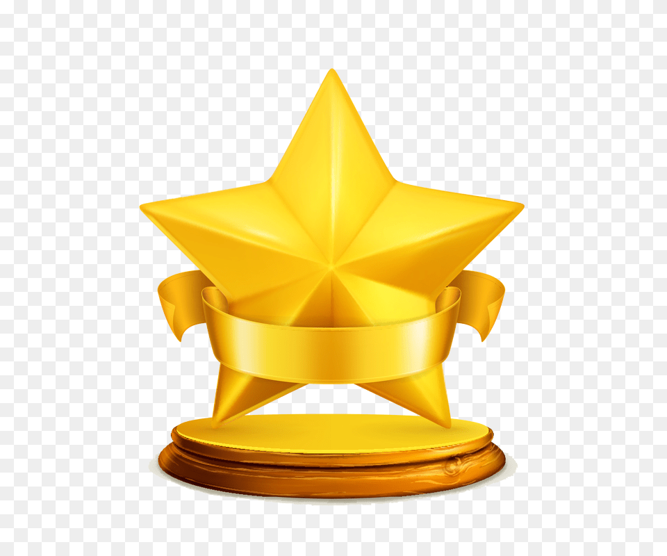 Trophy Clipart Accomplishment, Gold, Bulldozer, Machine, Symbol Free Transparent Png