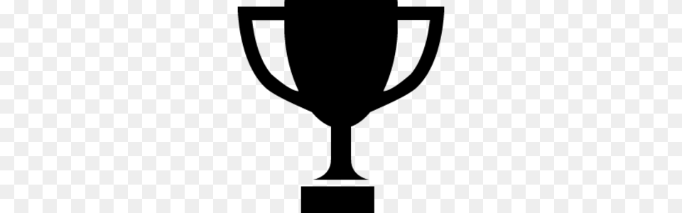 Trophy Clipart Black And White, Gray Free Png
