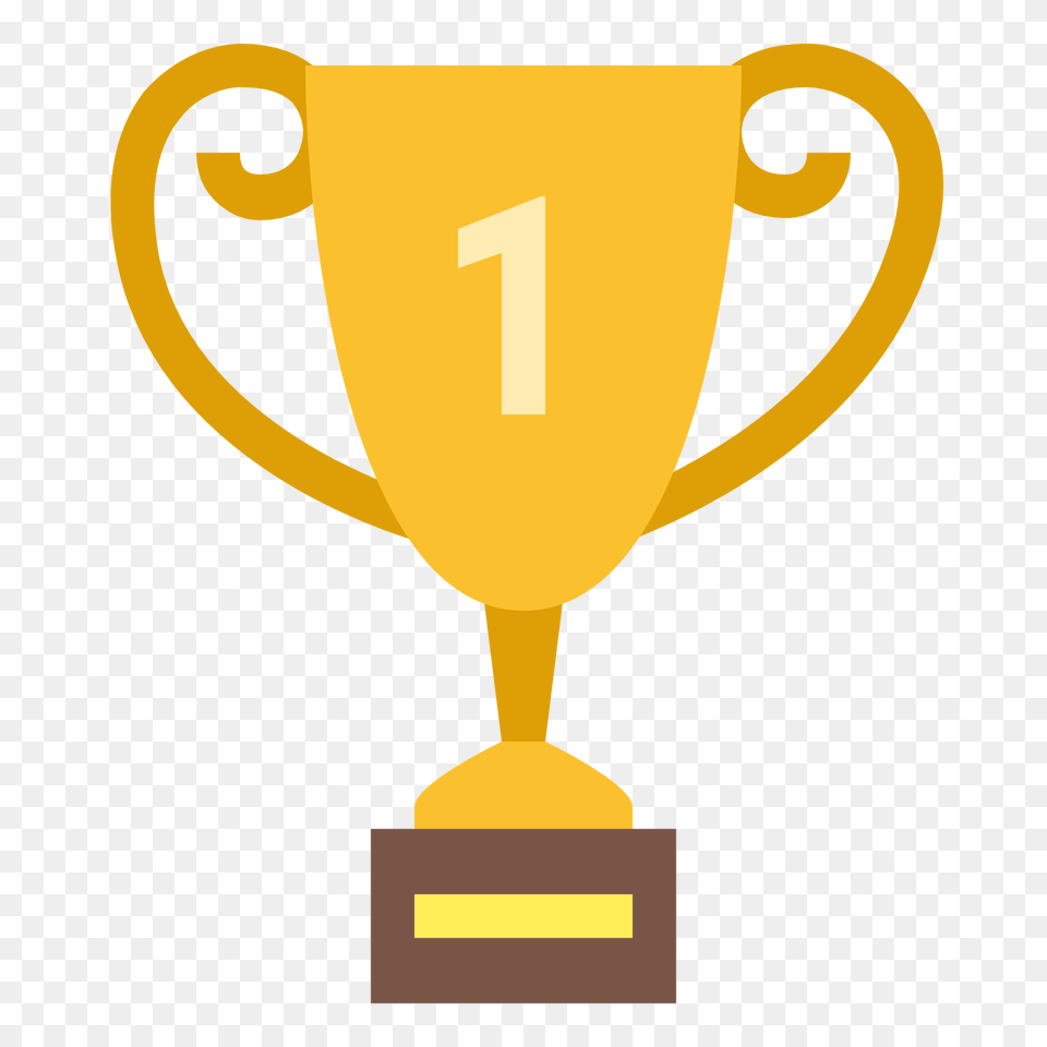 Trophy Clipart Number Free Png