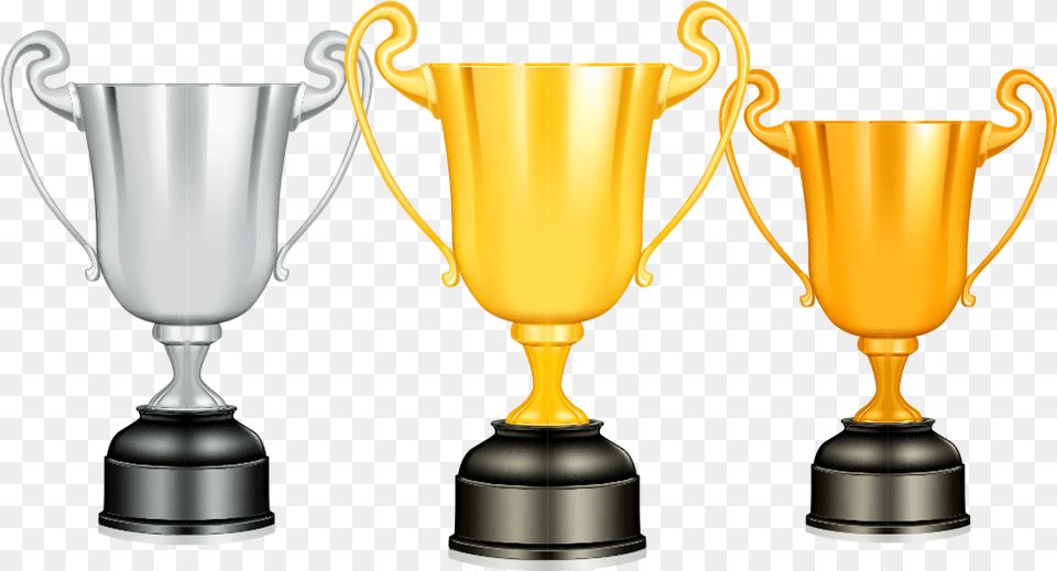 Trophy Cup Award Prize Download Trophy Gold Silver Bronze Free Png
