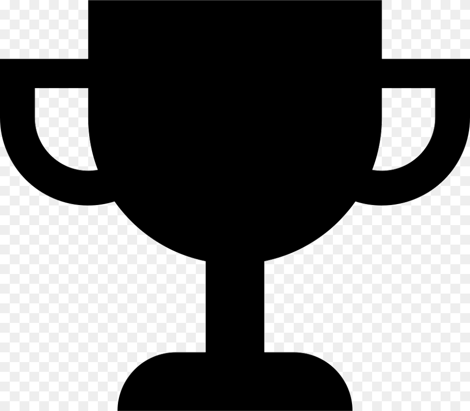 Trophy Cup Prize Award Winner Tournament Icon Silhouette, Electrical Device, Microphone Free Png Download