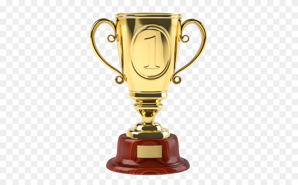 Trophy Cup Transparent Smoke Pipe Png Image