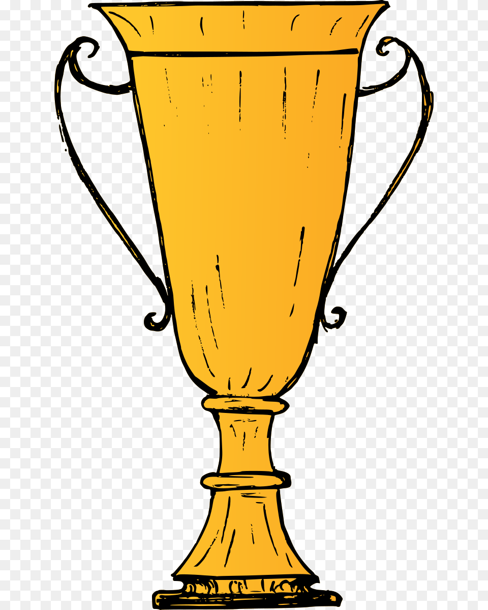 Trophy Drawing 2, Glass, Person Free Png Download