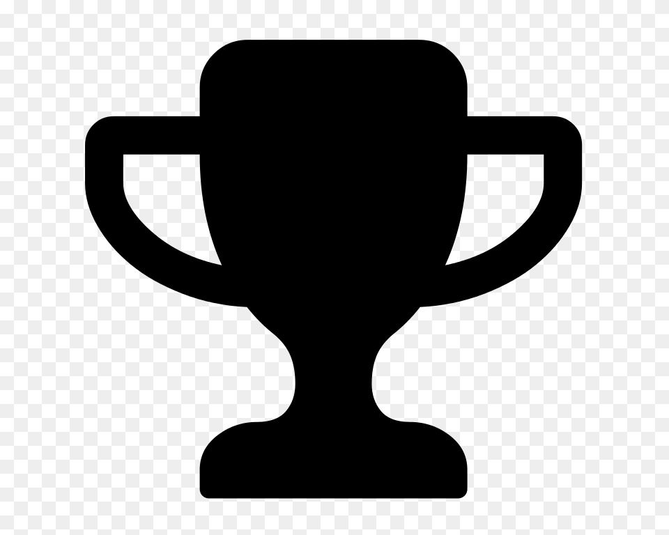 Trophy Font Awesome, Gray Png Image