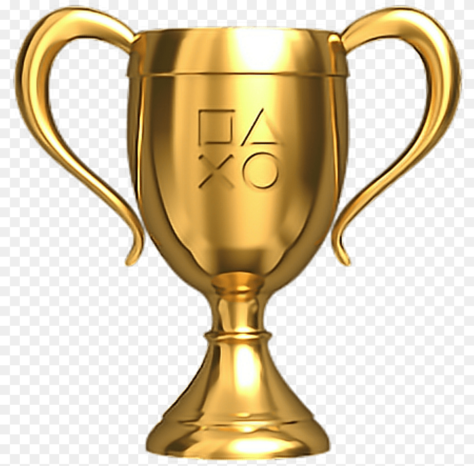 Trophy Gold Trophy Ps4, Smoke Pipe Png Image