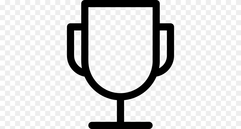 Trophy Icon With And Vector Format For Unlimited Download, Gray Png Image