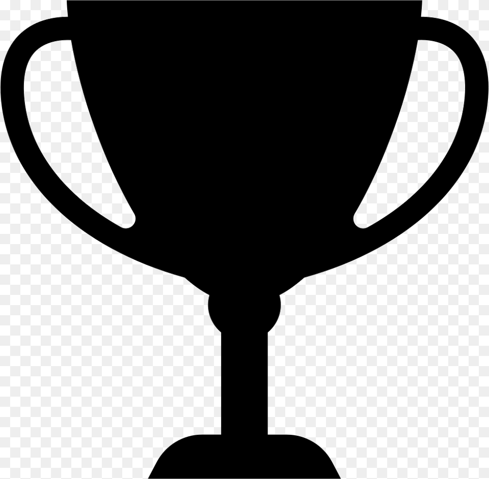 Trophy Silhouette Svg Icon Silhouette Trophy, Smoke Pipe Free Png