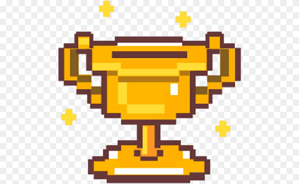 Trophy Soccer Pixel Pixelart Trophy Pixel Art, First Aid, Pottery, Jar Free Transparent Png