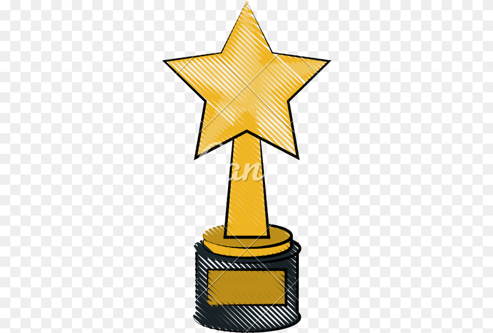 Trophy Star Shape Icon Image Icons By Canva Paw Patrols Colorear Con Numeros, Cross, Symbol Png