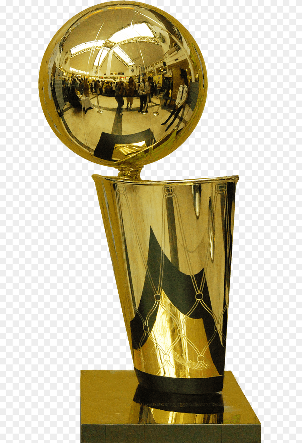 Trophy Transparent Finals Mvp Nba Championship Trophy, Person Free Png Download