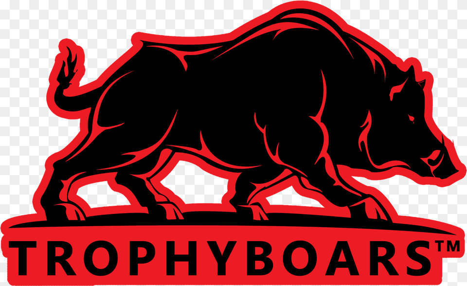 Trophyboars Wild Boar Hunting Teamclass Footer Trophyboars, Animal, Hog, Mammal, Pig Free Png Download
