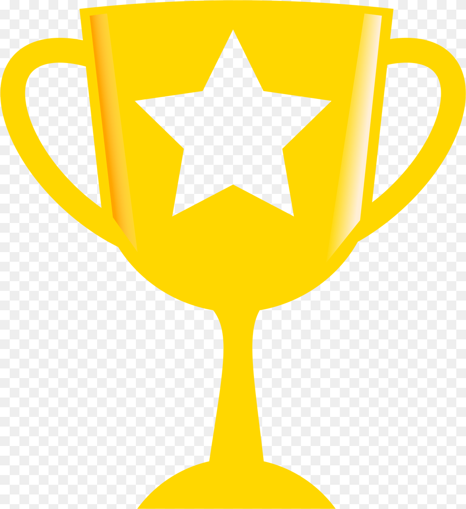 Trophycupyellow Trophy Icon Free Transparent Png