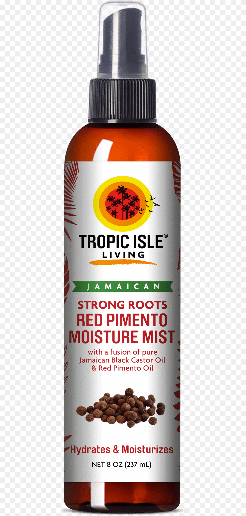 Tropic Isle Living Red Pimento Mist, Bottle, Tin, Alcohol, Beer Png Image