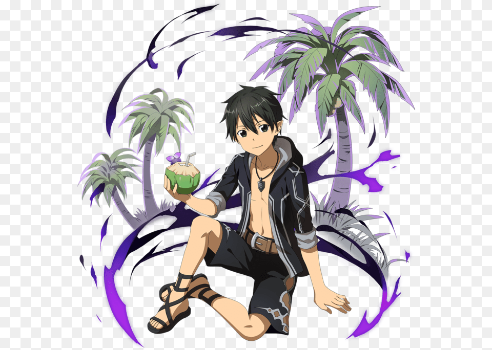 Tropical Beach Boy Kirito, Book, Comics, Publication, Person Png