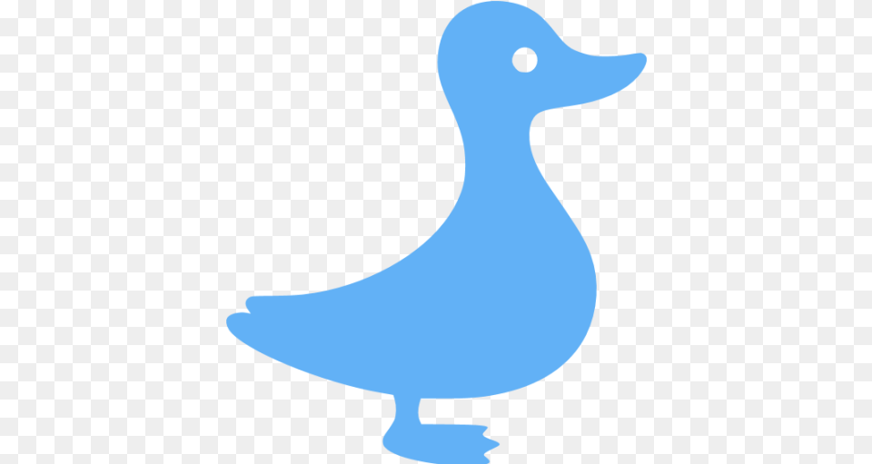 Tropical Blue Duck Icon Animal Figure, Bird, Anseriformes, Waterfowl, Beak Png