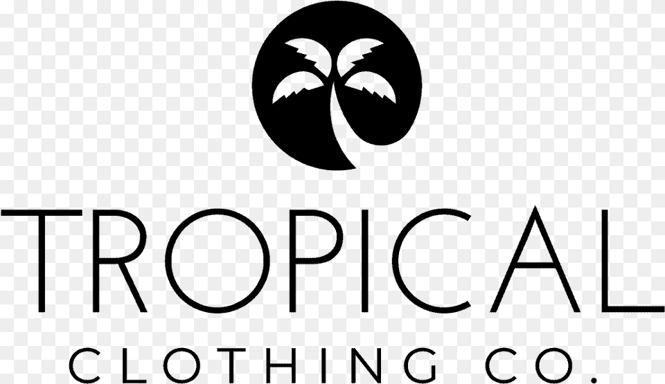 Tropical Clothing Co Circle, Gray Free Png