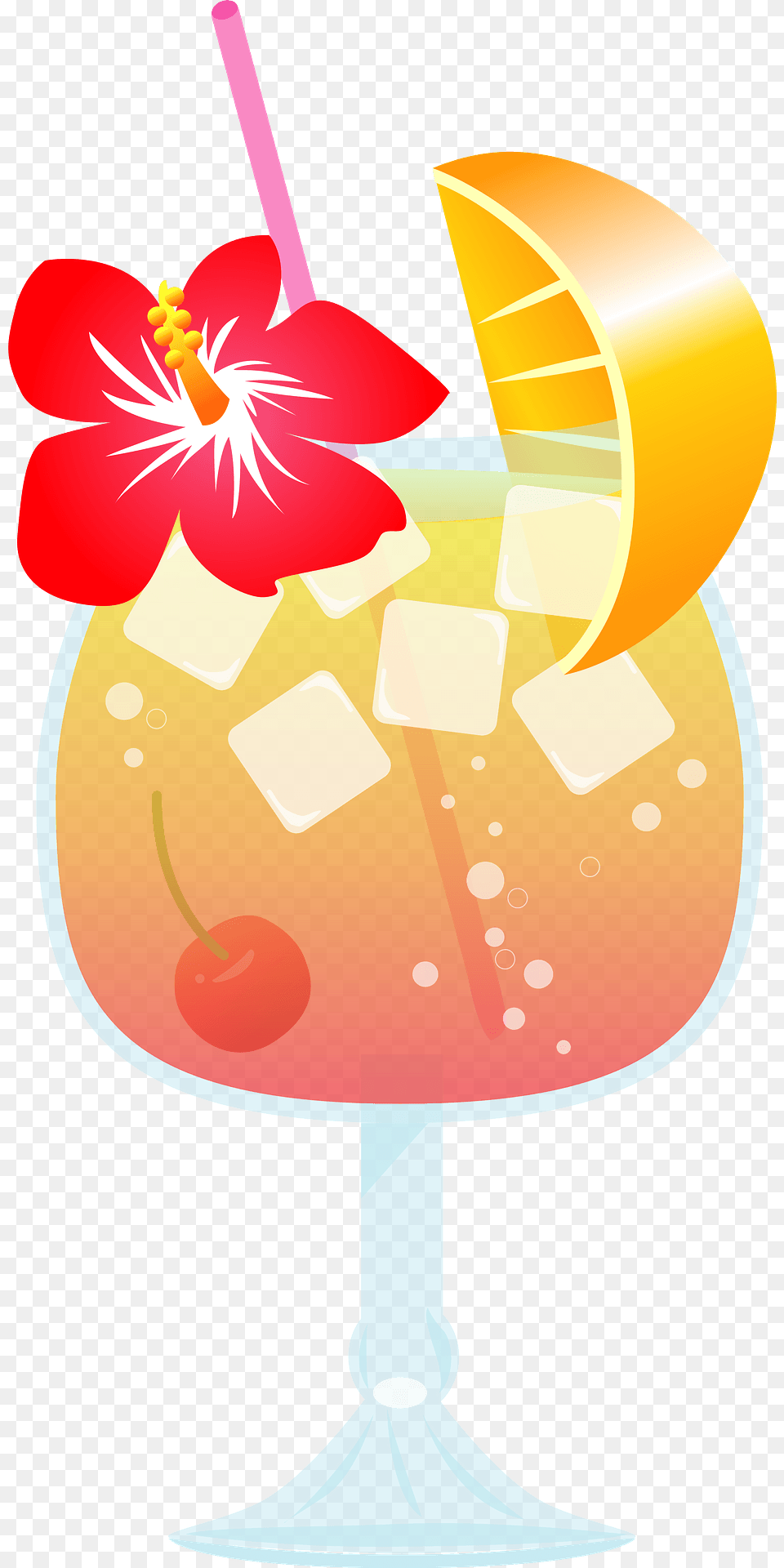 Tropical Drink Clipart, Alcohol, Beverage, Cocktail, Flower Free Png