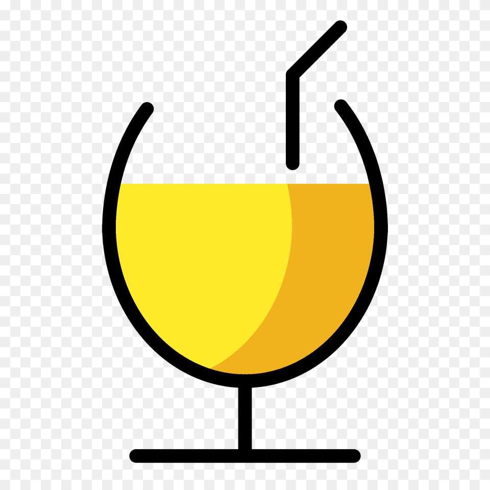 Tropical Drink Emoji Clipart, Beverage, Glass, Juice, Smoke Pipe Png