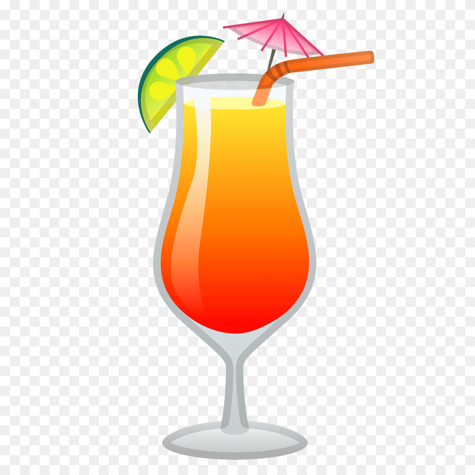 Tropical Drink Emoji Clipart, Alcohol, Beverage, Cocktail, Juice Png