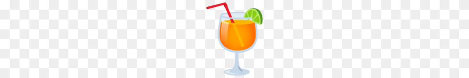 Tropical Drink Emoji On Emojione, Beverage, Juice, Alcohol, Cocktail Free Transparent Png