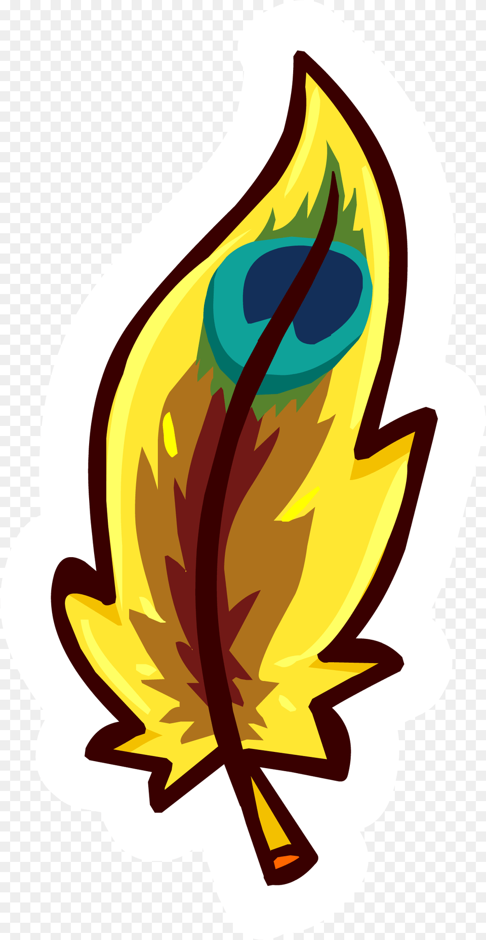 Tropical Feather 1 Feather Club Penguin, Light, Fire, Flame, Pattern Free Transparent Png