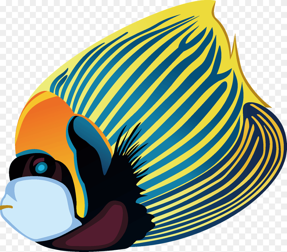 Tropical Fish Clipart, Angelfish, Animal, Sea Life, Shark Png