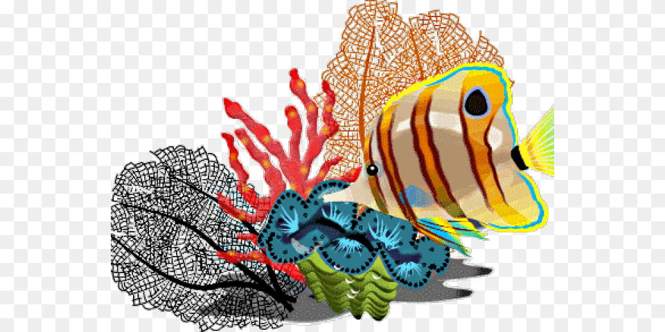 Tropical Fish Clipart Butterfly Fish Tropical Fish Clip Art, Animal, Nature, Outdoors, Reef Png Image