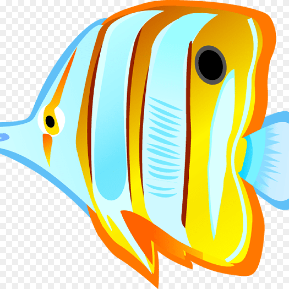 Tropical Fish Clipart Ocean With Fish Clipart Tropical, Angelfish, Animal, Sea Life, Shark Free Transparent Png