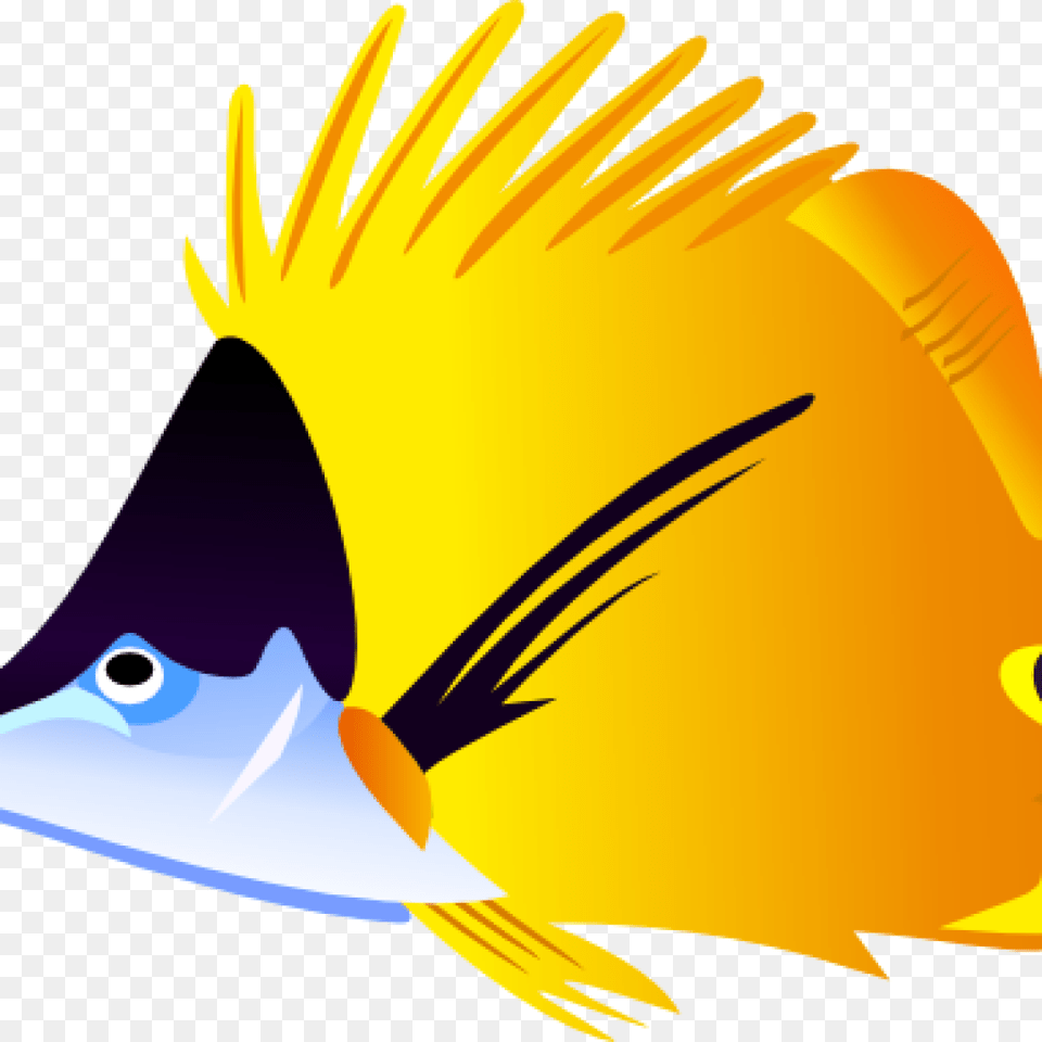 Tropical Fish Clipart Tropical Fish Clip Art At Clker Sea Fish Cartoon Images, Angelfish, Animal, Sea Life, Rock Beauty Free Transparent Png