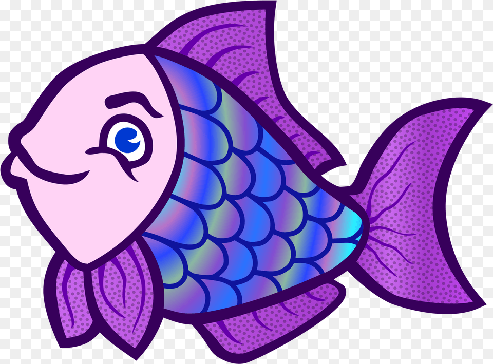 Tropical Fish Color Aquarium Desenho De Peixe Colorido Para Imprimir, Purple, Animal, Sea Life, Face Free Png