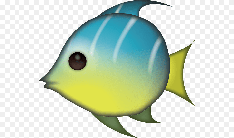 Tropical Fish Emoji Ios Emojis Iphone Fish Emoji, Angelfish, Animal, Sea Life, Clothing Free Transparent Png