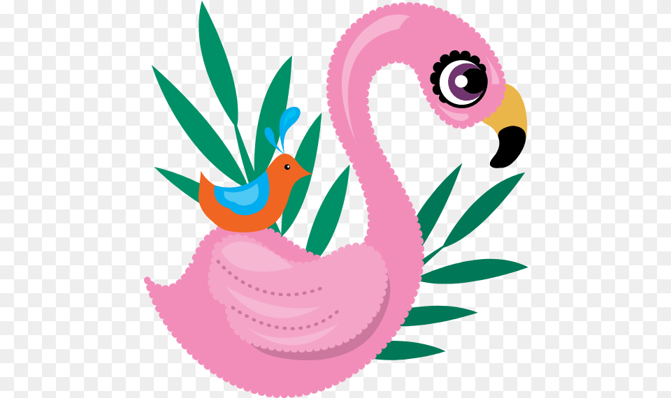 Tropical Flamingo Graphic Clip Art Picmonkey Graphics Lovely, Animal, Bird, Beak Free Png