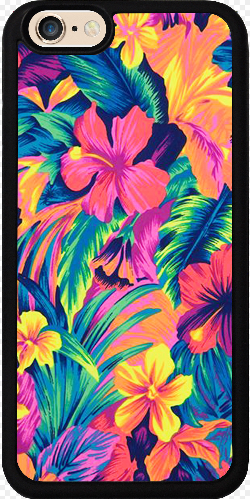 Tropical Flower Pattern Case Hawaiian Background, Art, Floral Design, Graphics, Person Free Transparent Png
