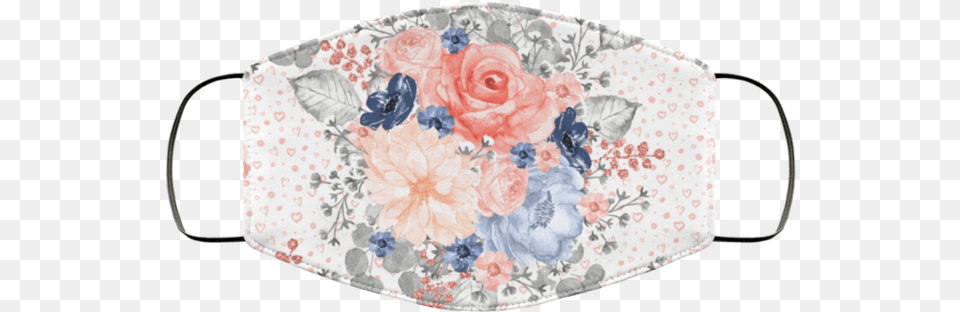 Tropical Flowers 3 Layers Face Mask Rose, Accessories, Bag, Handbag, Cushion Free Transparent Png