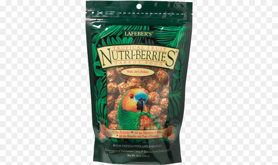 Tropical Fruit Nutri Berries Parrot Food, Animal, Bird, Meat Free Png