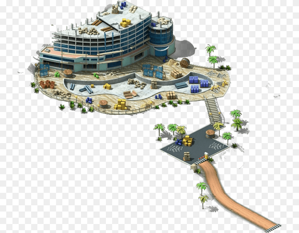 Tropical Hotel Construction Images Transparent Megapolis Hotel Isla, Water, Waterfront, Architecture, Building Free Png