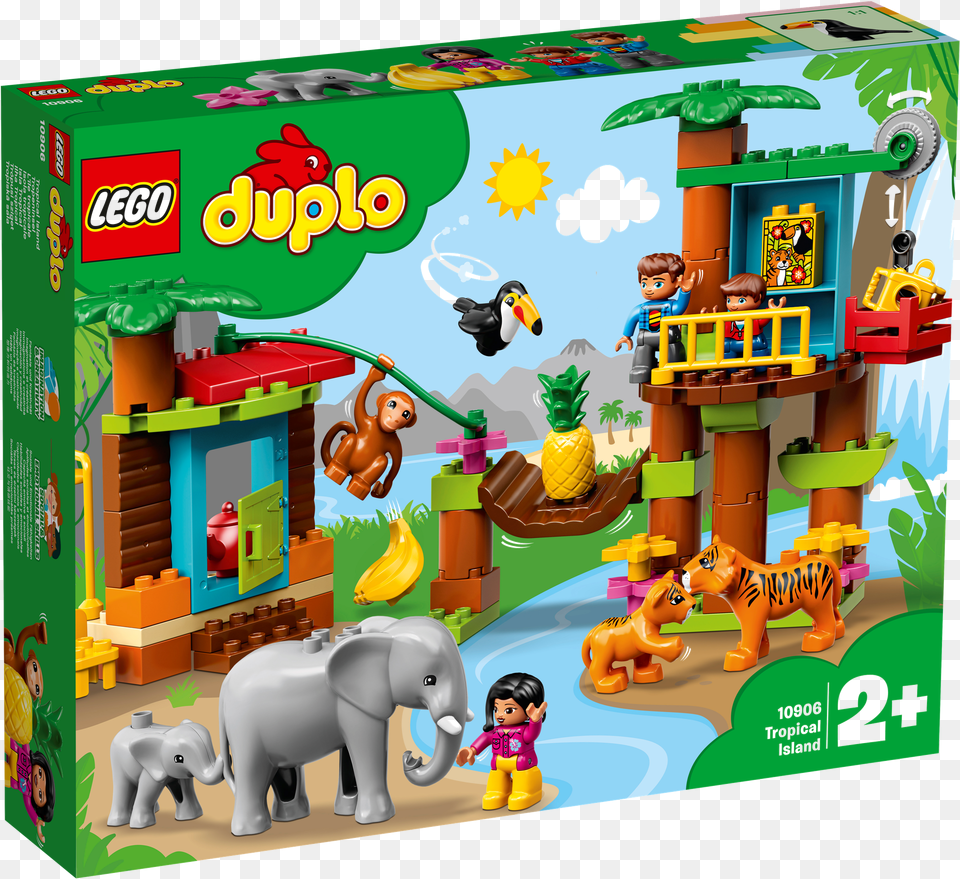 Tropical Island Lego Duplo Tropical Island, Person, Play Area, Indoors, Animal Free Png