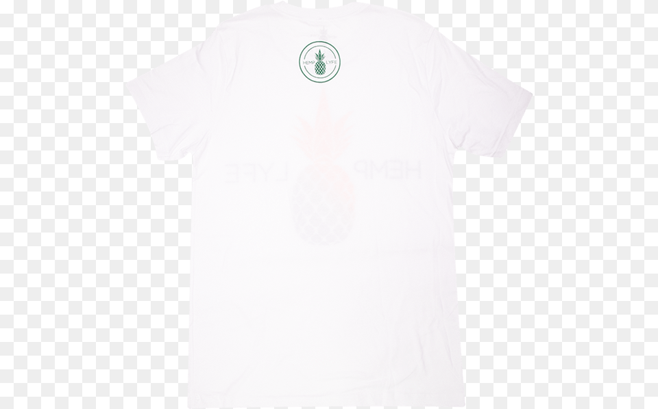 Tropical Leaves Pineapple White Shirt Logo, Clothing, T-shirt Free Transparent Png