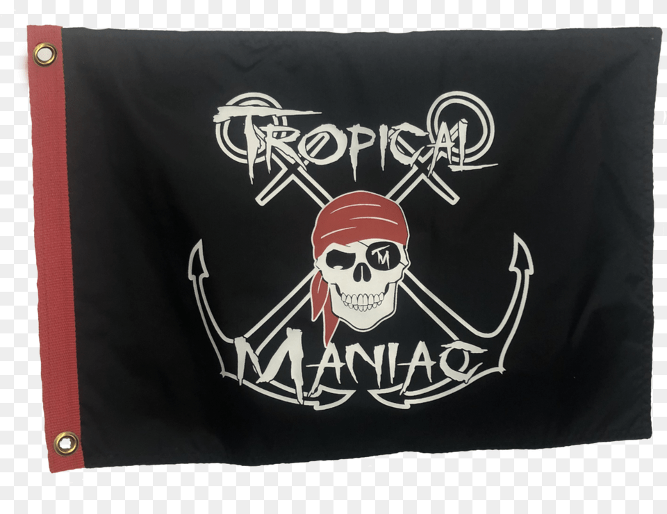 Tropical Maniac Pirate Flag Flag, Electronics, Hardware, Cushion, Home Decor Free Transparent Png