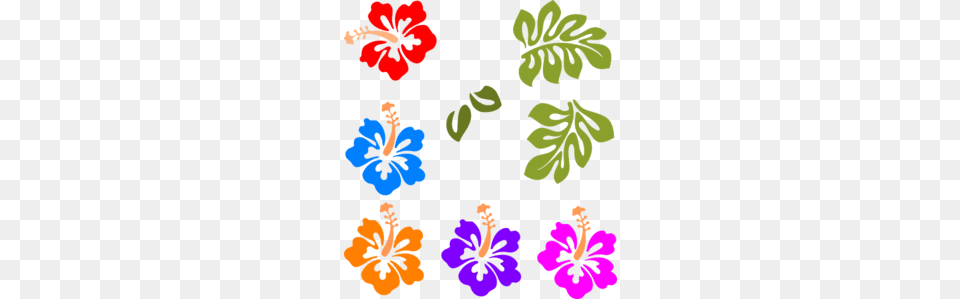 Tropical Mix Clip Art Gracies Shower Clip Art, Flower, Plant, Hibiscus, Person Png Image